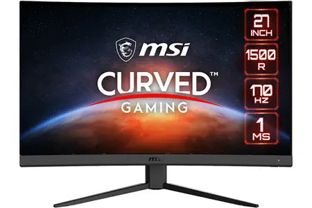 Ecran Gamer Invcurvé Msi 27' 1440p / 170 Hz 1 ms